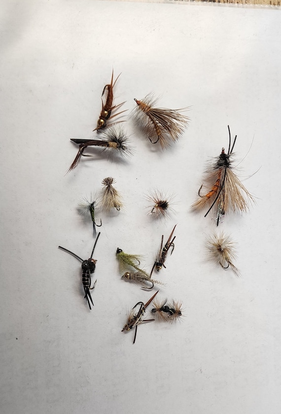 Trout Fly Fishing Flies Assortment Hand Tied 