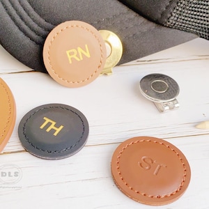 Custom Golf Ball Marker,Golf Accessory,Magnetic Hat Clip,Groomsman Gift,Personalized Gift for Golfer,Golf Ball Marker With Magnetic Hat Clip