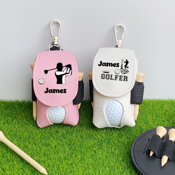 Personalized Golf Ball Bag,monogram Golf Gifts,best Golfer Lover
