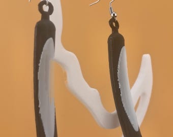 Black Cooter Canoe Badge Charm: Funny Night Shift Nurse Gift