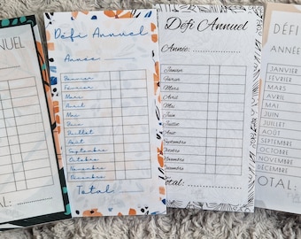 Défi Annuel - Format A6
