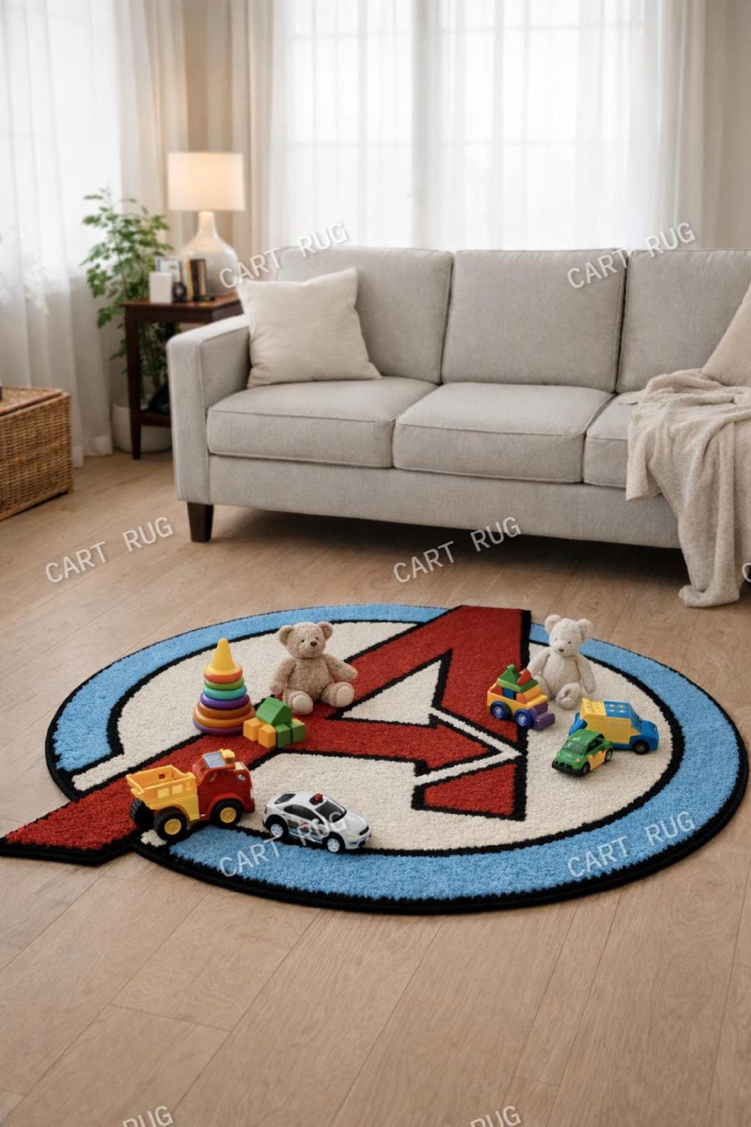 Chic Rug Abc Rug Bold Alphabet “A” Round Area Rug – Modern Graphic Statement Rug - Etsy