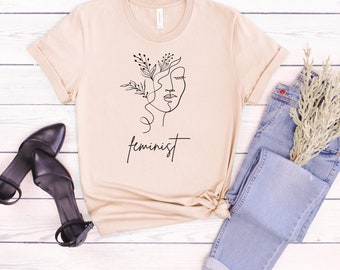 Feminist T Shirt For Feminist T-Shirt Graphic Girl Power Shirt For Strong Women Empowerment Tee For Birthday Reproductive Rights For