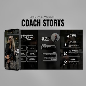 Coaching Instagram Story Templates | Digital Marketing Agency Stories Templates | Life Coach Templates | Coach Instagram Templates