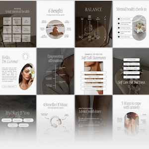 Holistic Coach Instagram Templates | Wellness Coach Instagram Post | Health Coach Template | Holistic Coach Post | Health Coach Social Media