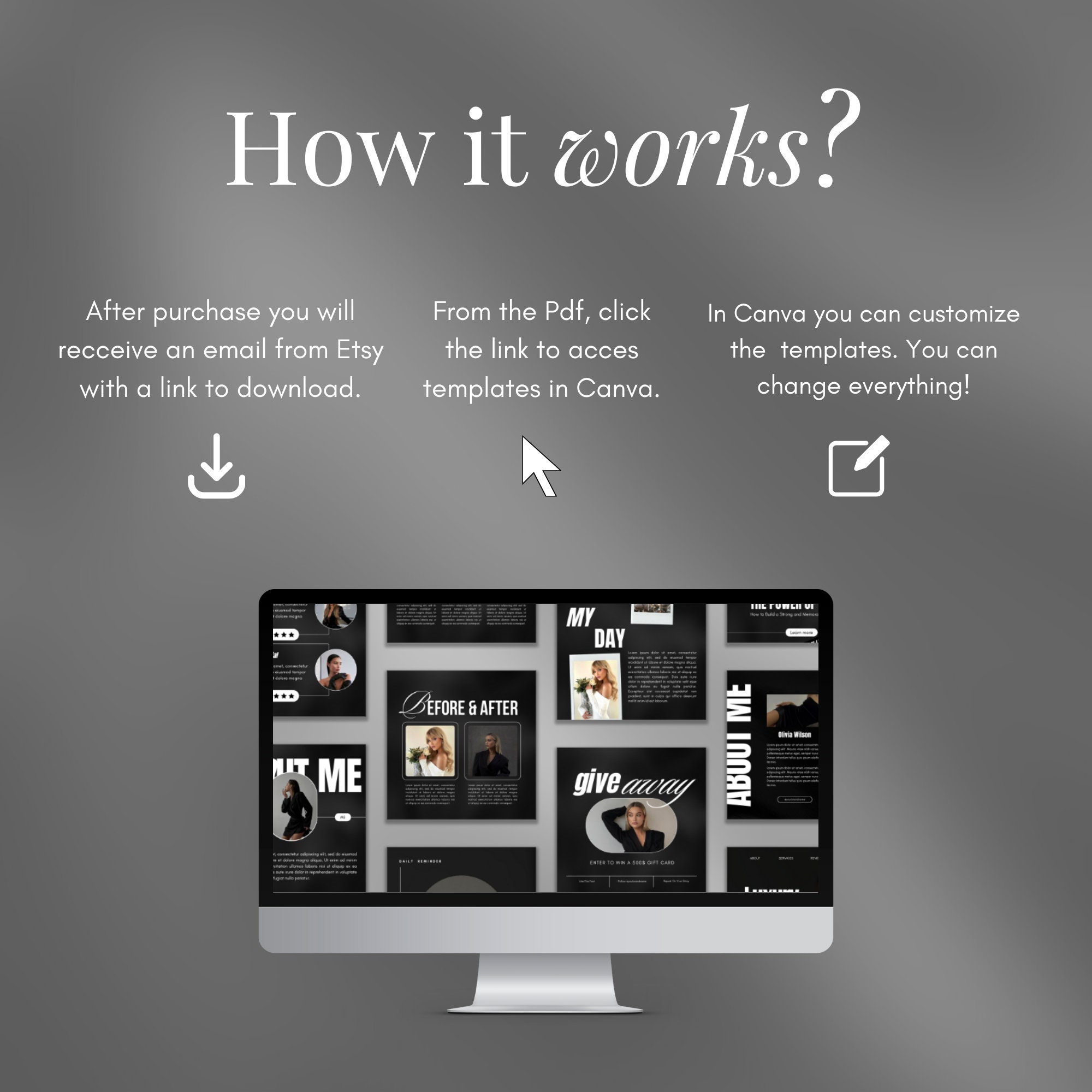 100 Luxury Coach Instagram Templates Black Luxury Templates Bold Modern ...