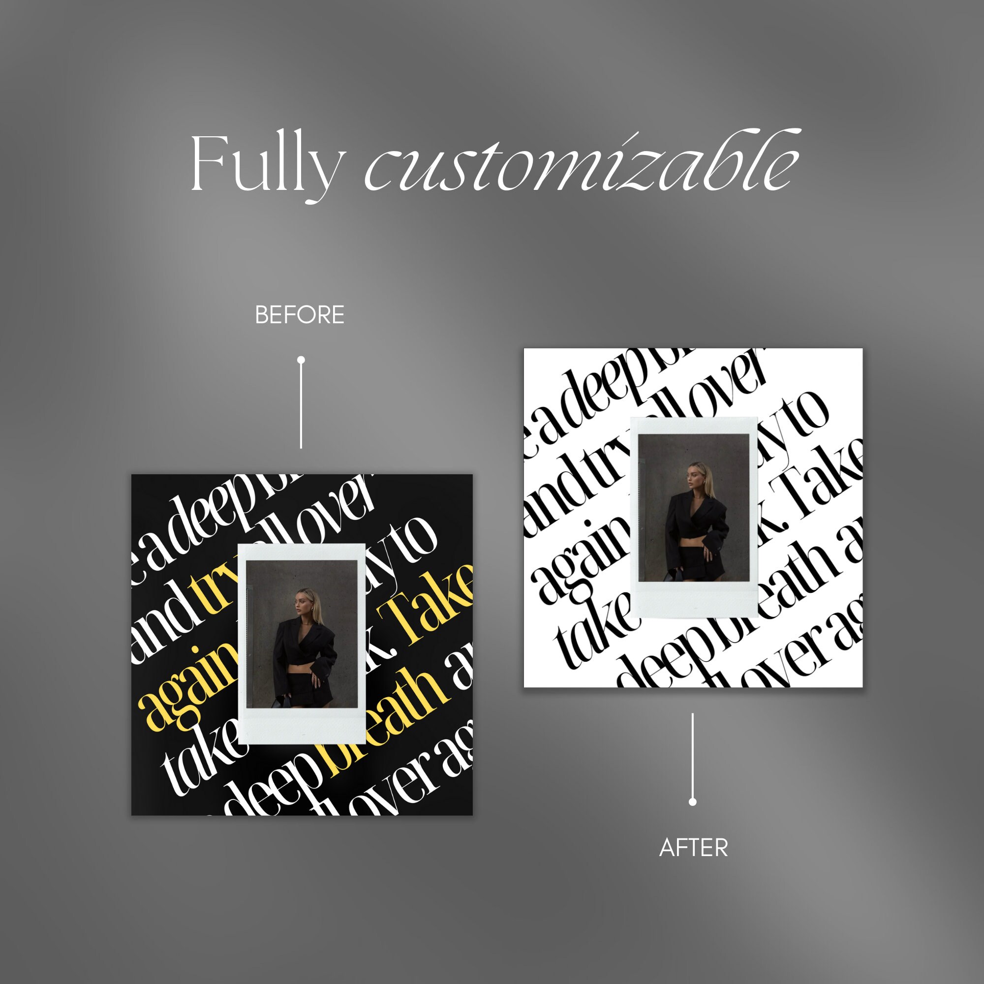 100 Luxury Coach Instagram Templates Black Luxury Templates Bold Modern ...