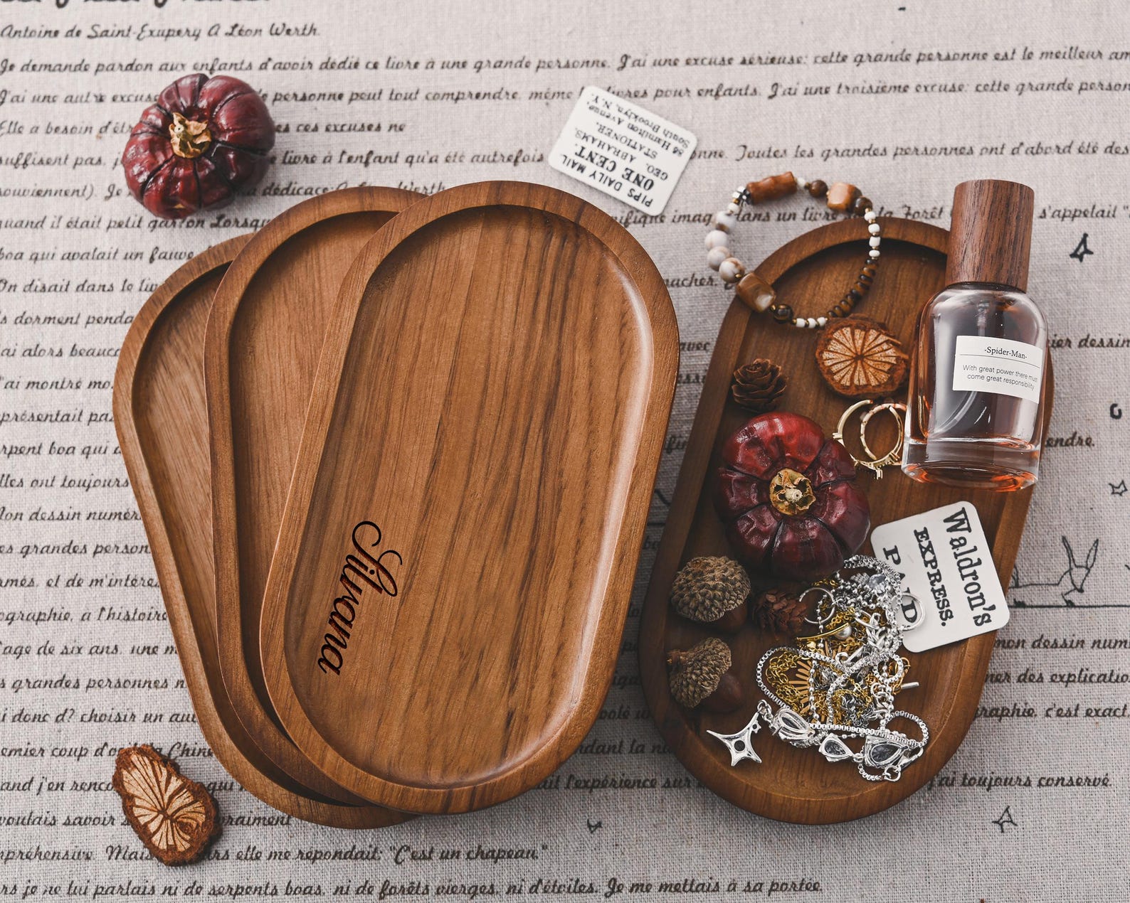 Custom Wooden Trays, Personalized Kitchen Trays,countertop Trays ...