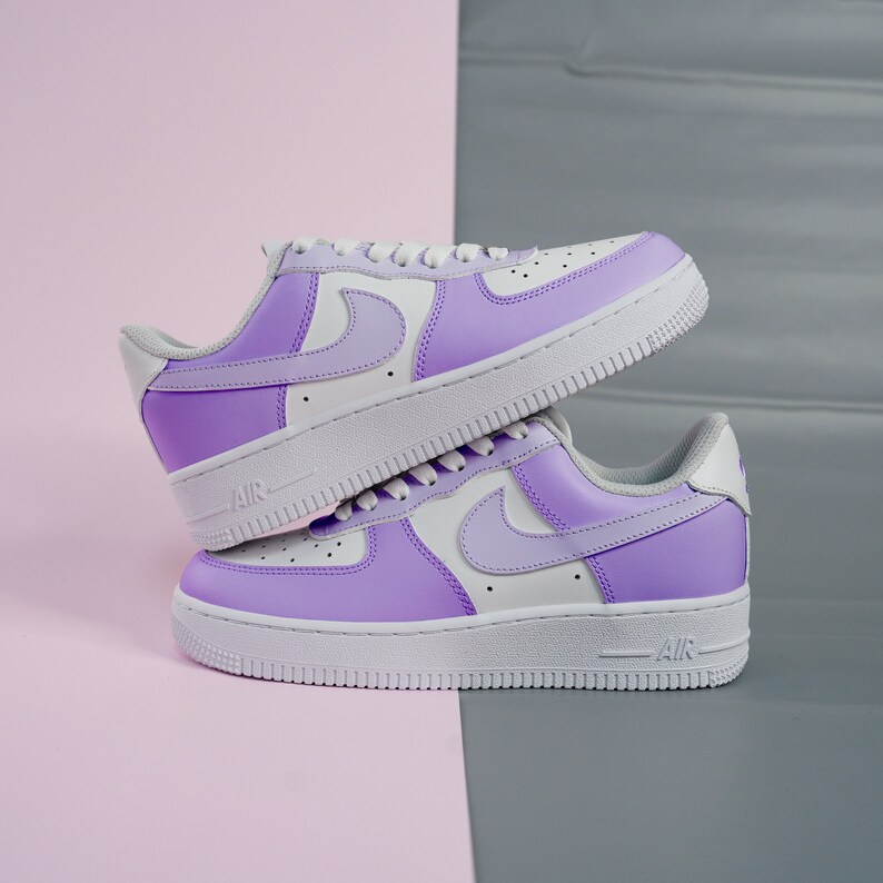 custom lavender af1