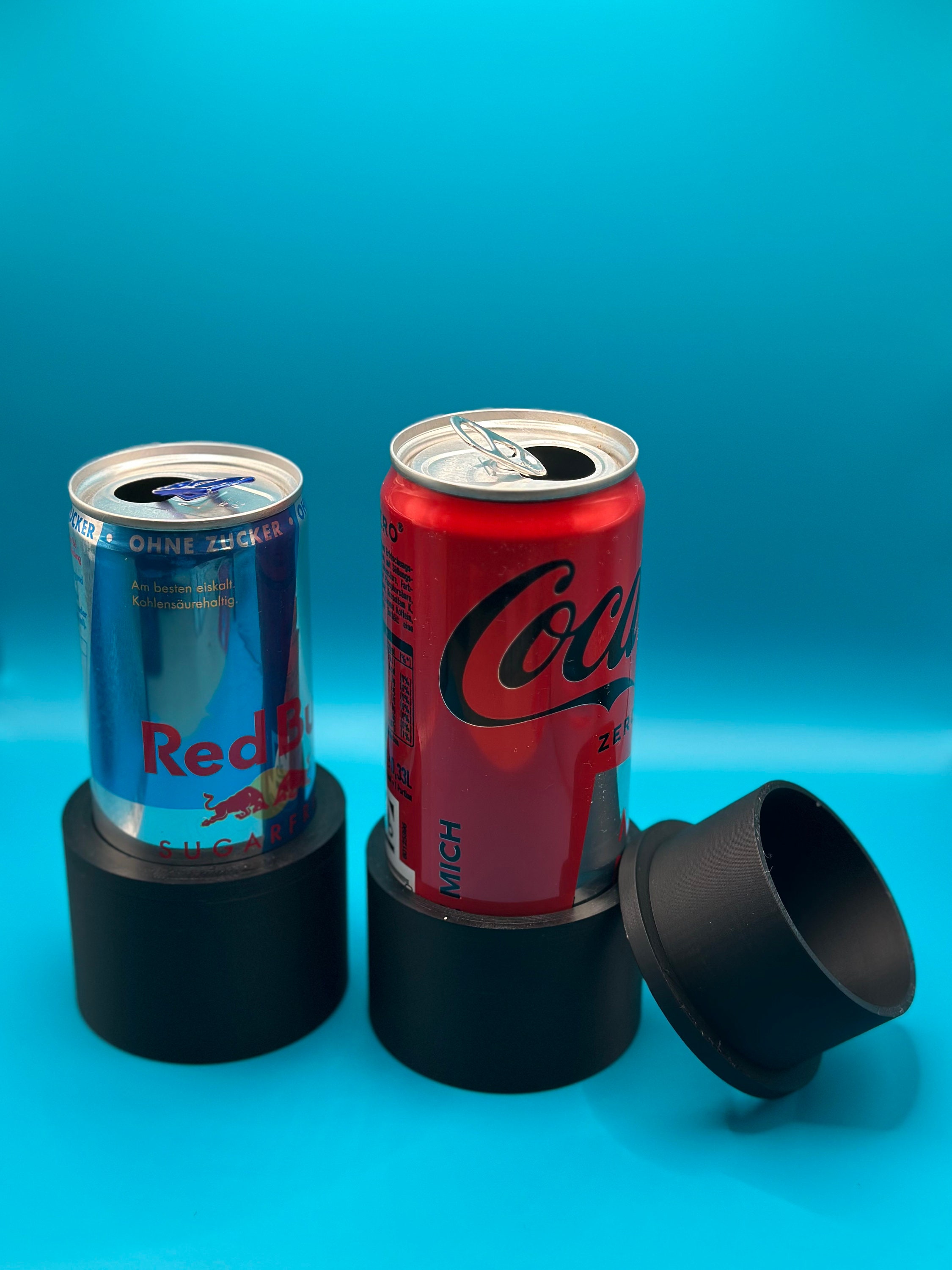Tasse Halter Adapter Einsatz Halter passen 250ml schlanke dünne Energy  Drink Dosen Red Bull, Emerge, Chocomel, Carbao etc. 3D gedruckt - .de