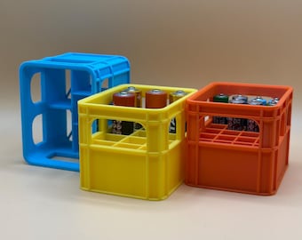 Battery Organizer Set AA AAA 9V – practical battery box for storage, compact, sturdy, ideal for home & workshop