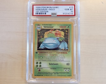 Psa 10 Venusaur - Etsy