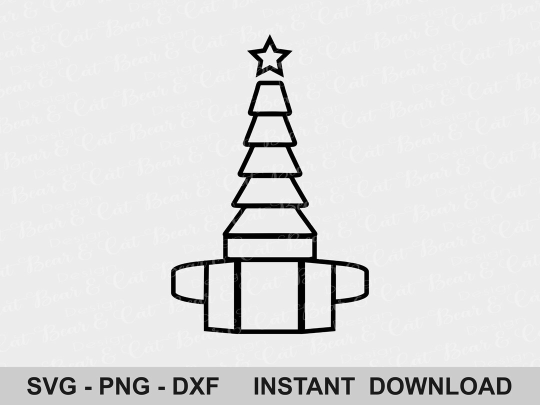 Oxygen Christmas Tree Connector Icon Instant Digital Download, Oxygen