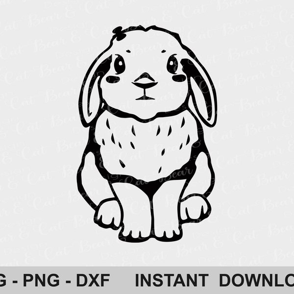 Lop Rabbit - Etsy