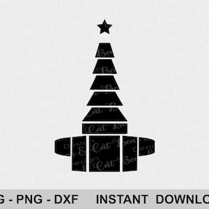 酸素クリスマスツリーコネクタアイコン - インスタントデジタルダウンロード、酸素フローメータースイベルカットファイル、SVG、PNG、DXFファイルを含む、看護師へのギフト
