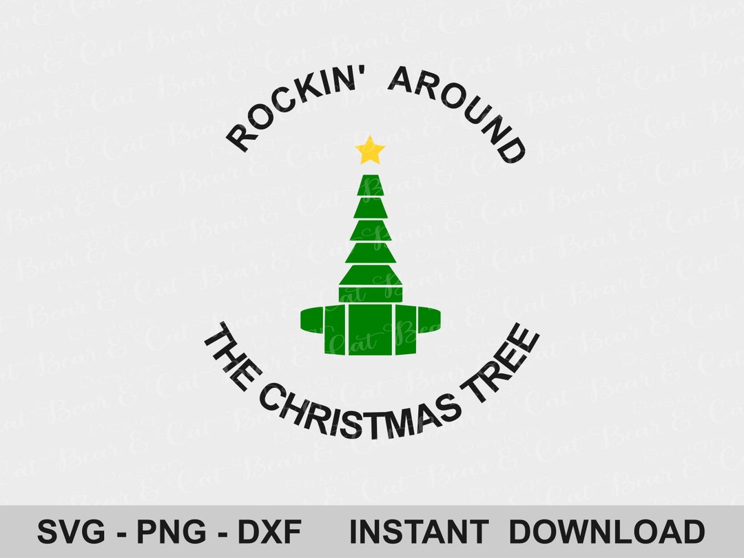 Rockin Around the Oxygen Christmas Tree Instant Download, Oxygen Flow