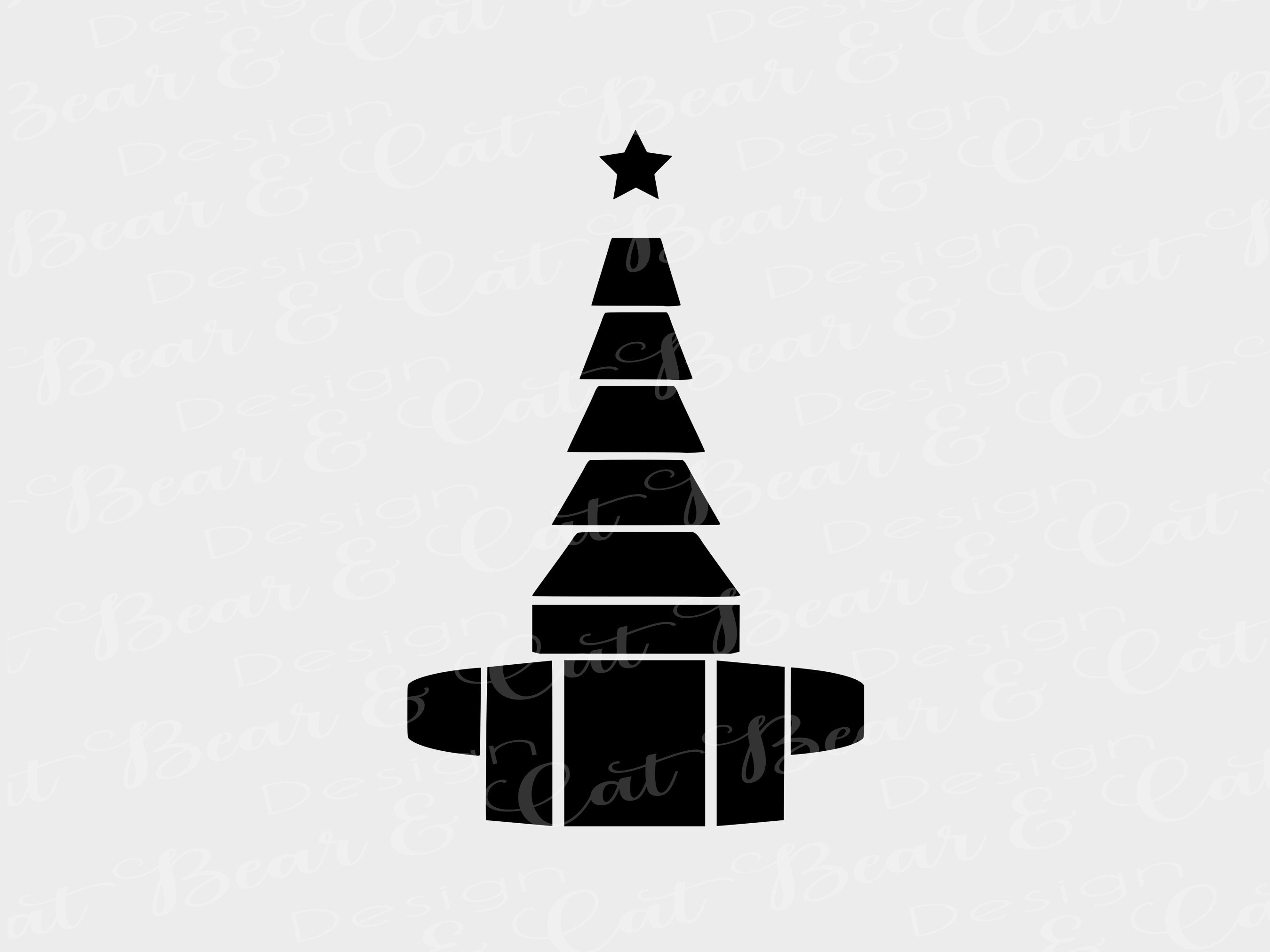 Oxygen Christmas Tree Connector Svg Bundle Instant Download, Oxygen