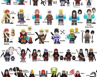 Set - Naruto minifigures