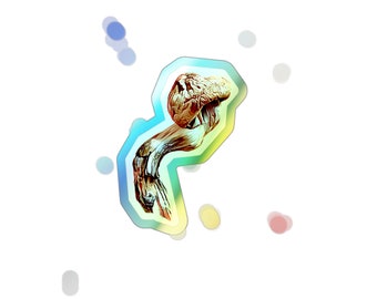 Holographic Mushroom Sticker