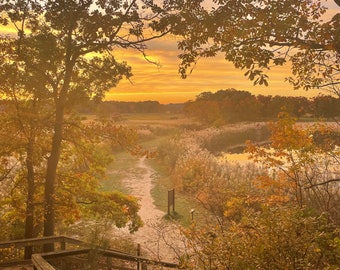 Peaceful Sunset Photo Print