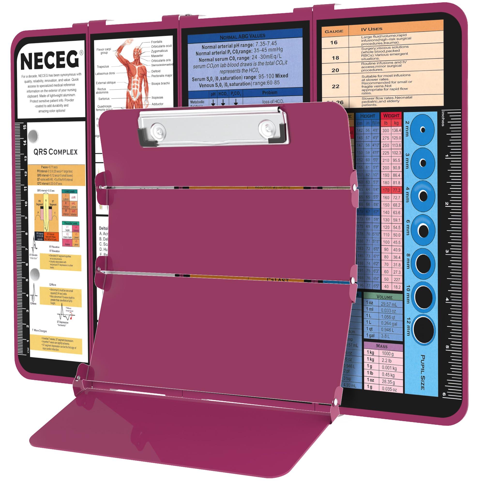 CLINIC NOTE 204-217 9冊セット Nursing Clipboard with Storage and Nursing Cheat Sheet Set | Tribe RN
