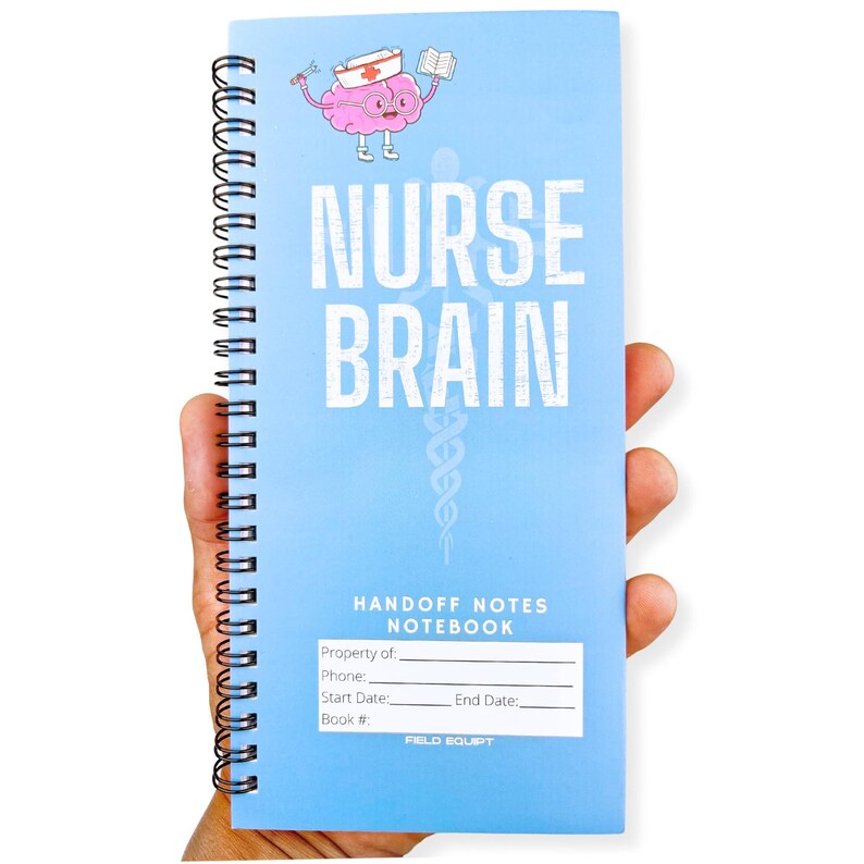 Nurse Brain Notebook: SBAR Format, Medical Reference (2-pack) - Etsy