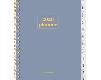 2026 Weekly and Monthly, January 2026-December 2026, 6.4&quot;x8.3