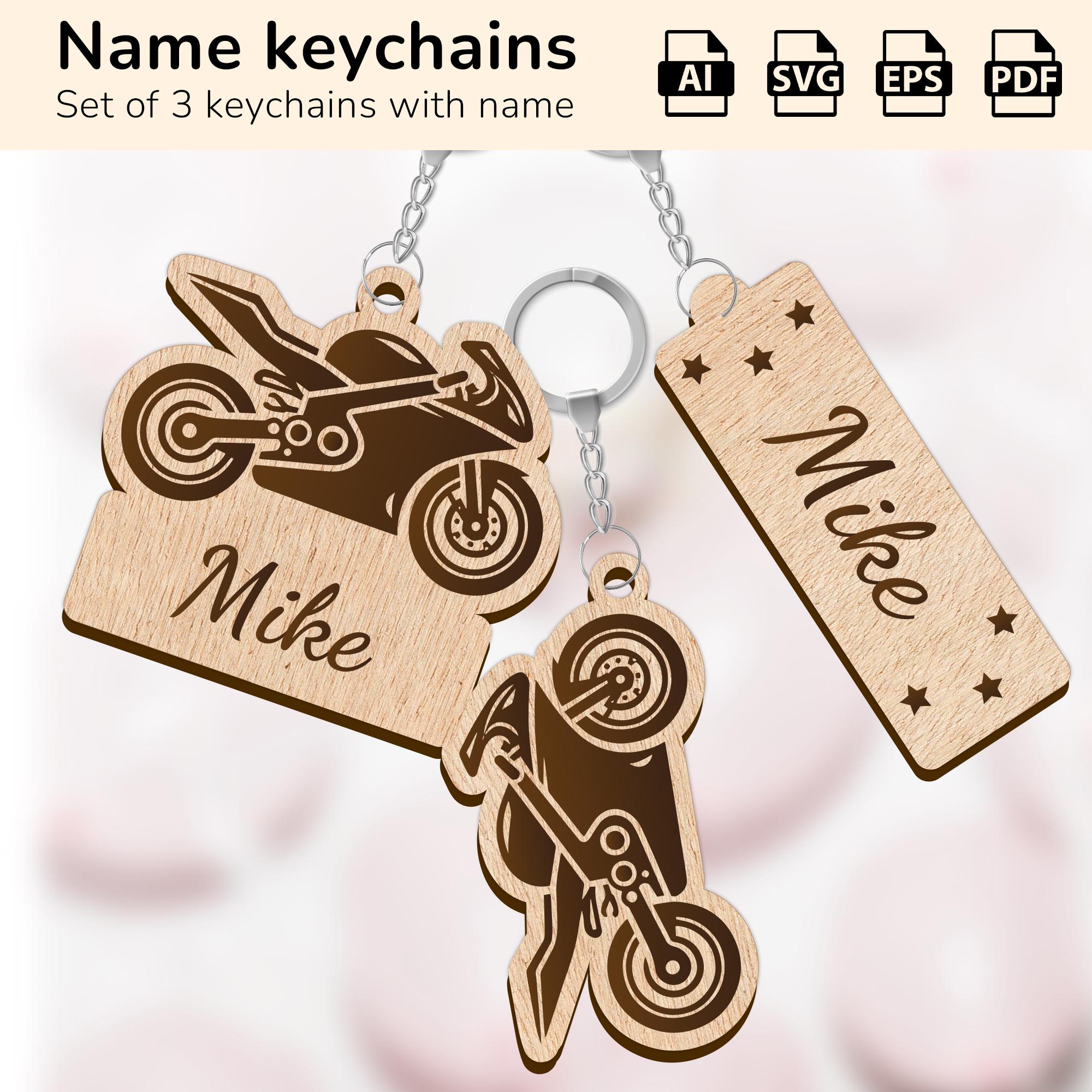 Wholesale Motorcycle Keychain Accessories - Custom & Quality
