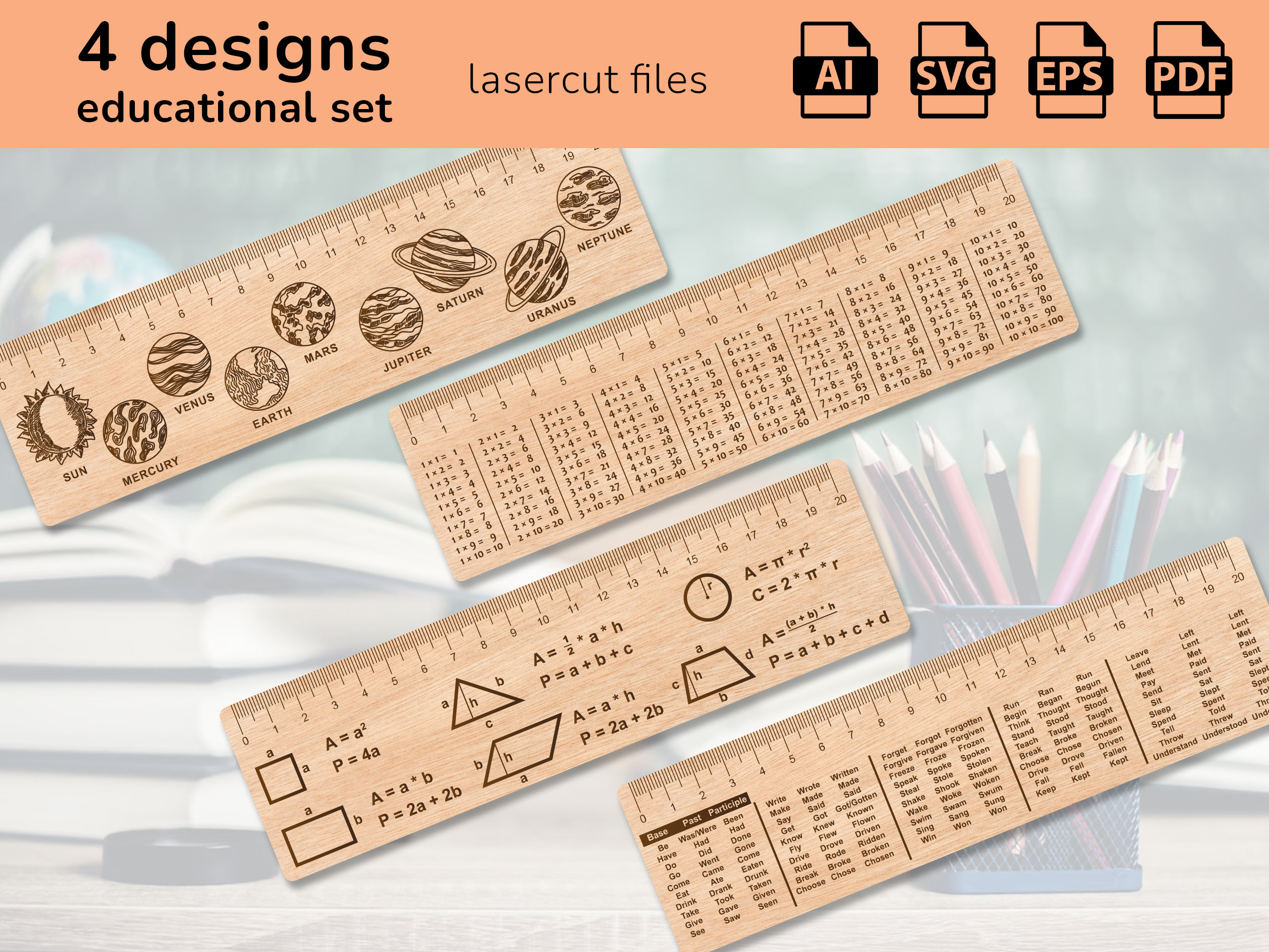 School Display Ruler Pinterest Educational Ruler for Kids Back to School Teacher Svg | Pdf | Ai | Eps ...