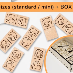 Dominoes lasercut file Domino set for kids Board game laser cnc glowforge file dxf svg ai eps pdf dominoes travel set mini game fun gift