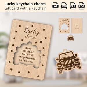 Porte-clés porte-clés porte-clés voiture d'aventure tout-terrain | cadeau pour un anniversaire, une maman, un papa, un ami | Forge luminescente découpée au laser | IA, EPS, PDF, SVG