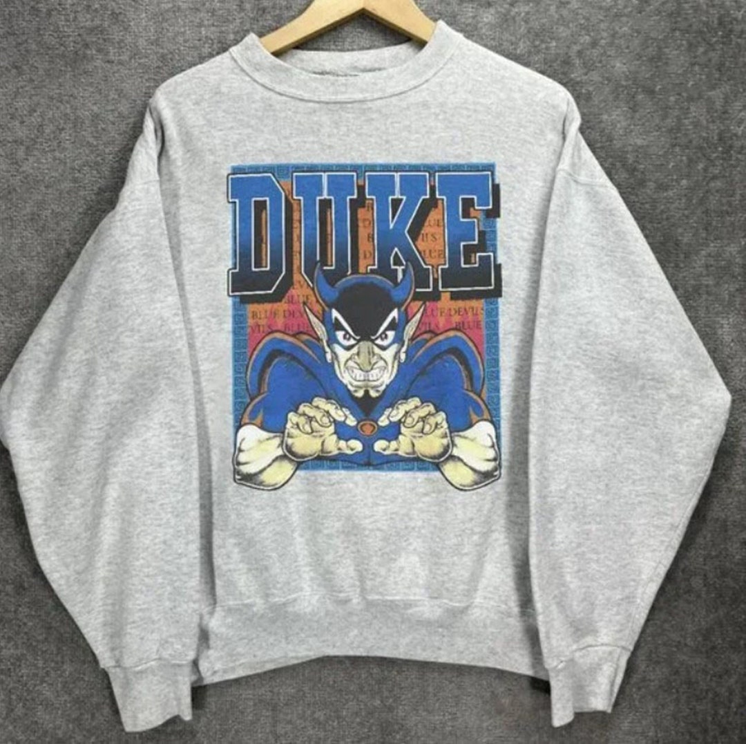 90's Duke university sweat shirt/GREY