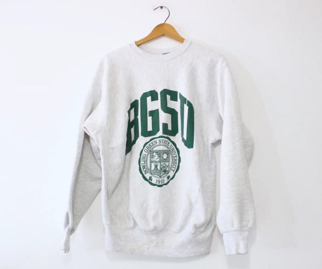 Vintage 90s BGSU Bowling Green State University Falcons Sweatshirt BGSU Falcons Sweater BGSU Falcons Tshirt Bowling Green Shirt Etsy