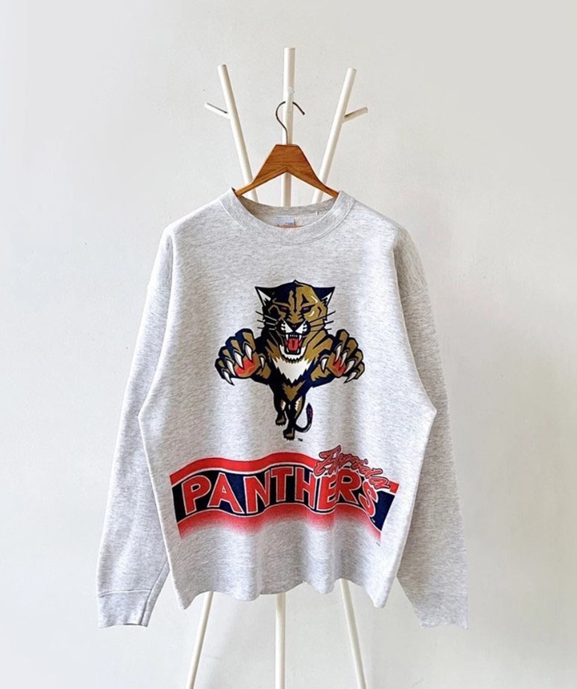Vintage 90s Florida State Panthers Hockey Sweatshirt, Florida Panther Crewneck, NHL Hockey Shirt, Florida Panther Shirt, Hockey Fan Shirt
