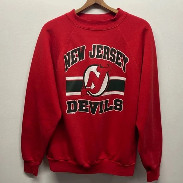 New jersey devils crewneck sweatshirt Clearance