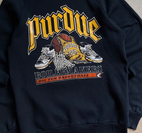 Vintage 90s Purdue Boilermakers Basketball Crewneck Sweatshirt Purdue Boilermakers Shirt Purdue Boilermakers Hoodie Gift for Her Etsy