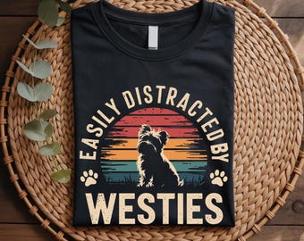Westie Shirt | Custom Dog Shirt | Dog Owner Gift | Westie Gifts | Westie Mom Shirt | Fur Mom Shirt | Pet Name Shirt | Dog Lover Shirt