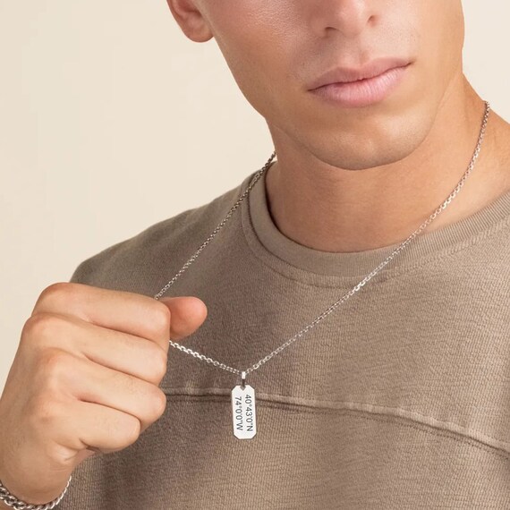Cheap name deals necklace for boyfriend