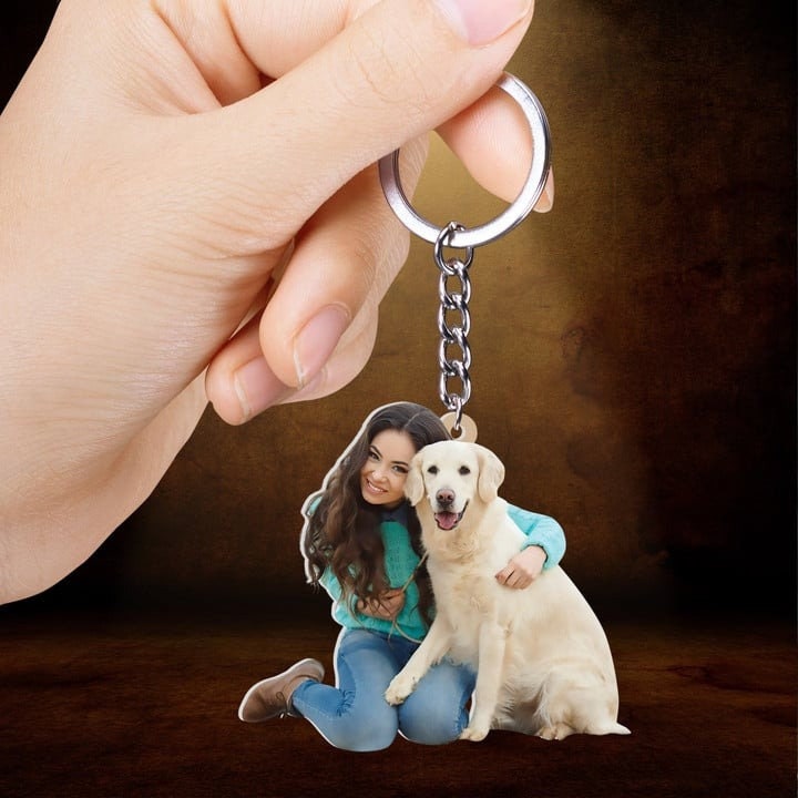 Buy Cute Keychain Personalized Dog Shaped Cute Bag Charm Online in