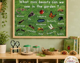 printable - digital download - early years - poster - beach - childminder - teaching - farm - animal - mud kitchen
