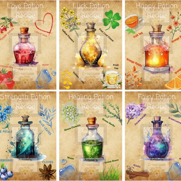 potion making - digital download - early years - EYFS - teacher - garden sign - print from home - magic - mud kitchen