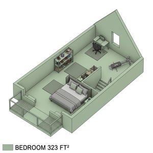 DIY Modern A-Frame Cabin Plans – Off-Grid Tiny House Blueprint (PDF) image 9