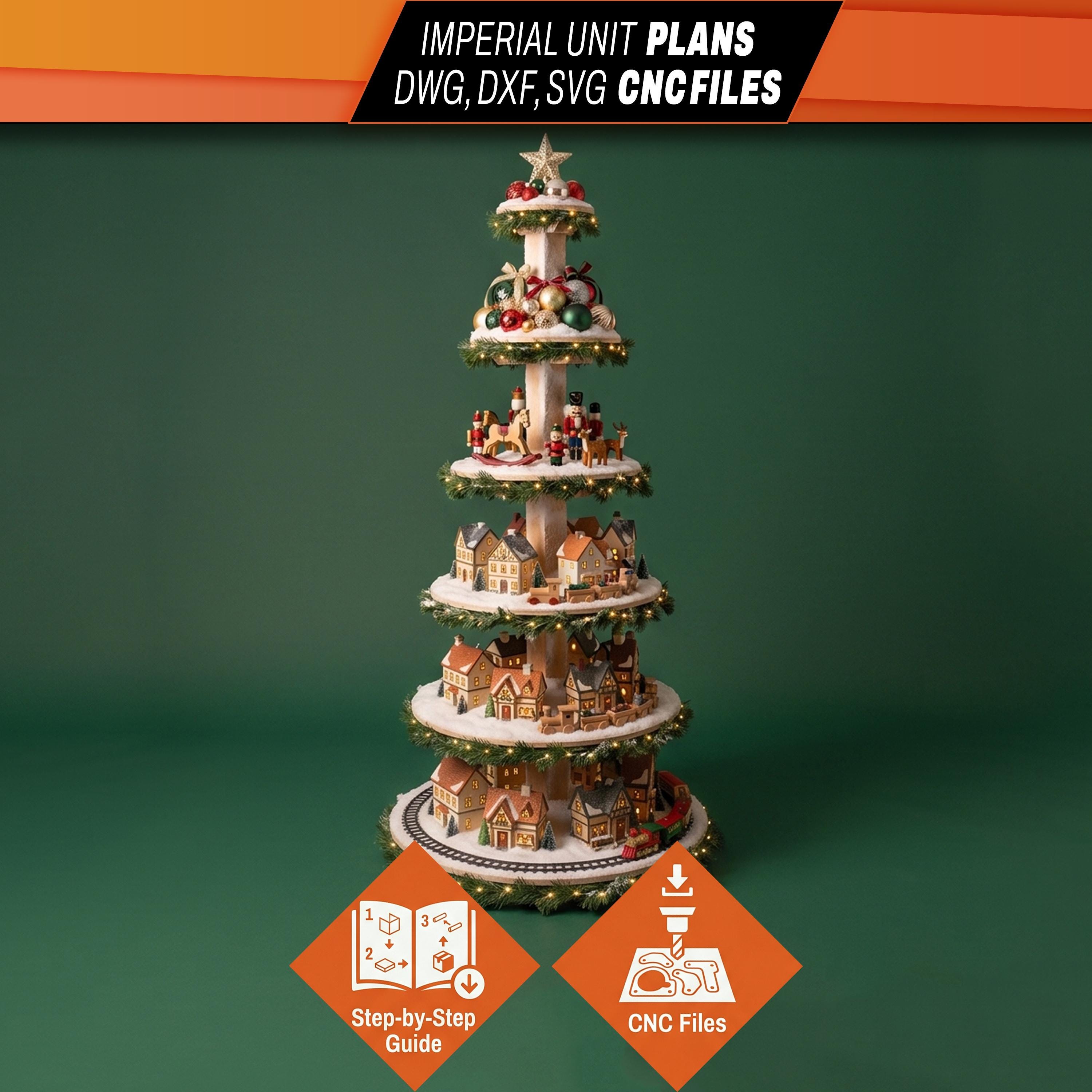 Trees for Dickens Village - Etsy