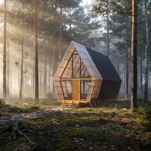DIY Modern A-Frame Cabin Plans – Off-Grid Tiny House Blueprint (PDF) image 13