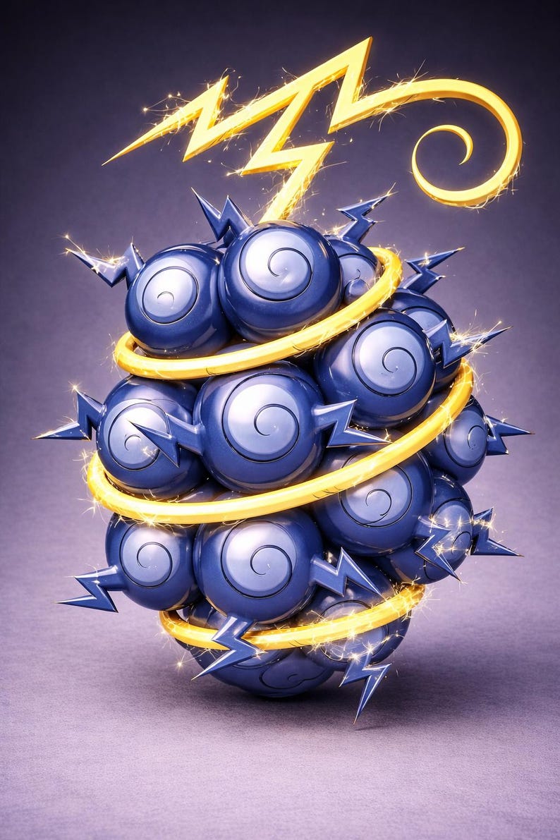 Jiki Jiki No Mi Devil Fruit STL | Magnet Magnet Fruit Eustass Kid 3D ...