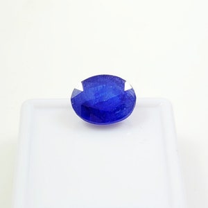5.30 Cts Natural Blue Sapphire faceted Oval Shape Loose Gemstones