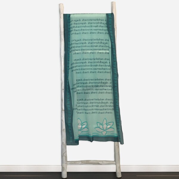 Shanti Mantra Scarf -Cotton
