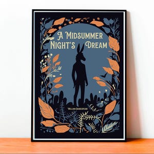 Plakat Sen Nocy Letniej – Ikoniczna Okładka Celebrująca Magiczny Klasyk Szekspira