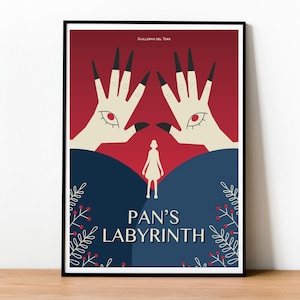 Poster del labirinto del fauno , Guillermo del Toro, Stampe murali , Decorazione della casa, Poster del film, Poster regalo, Regali Geek,