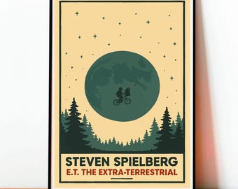 ヴィンテージ ET 映画ポスター：1980年代のデイビル（34 x 68 cm